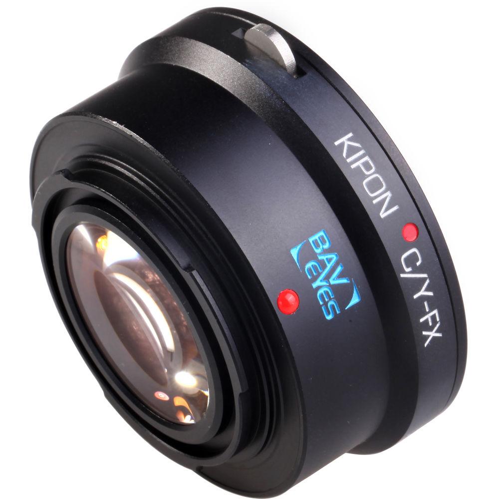 KIPON Baveyes 0.7x Lens Mount Adapter for Contax Yashica Lens to FUJIFILM FX-Mount Camera