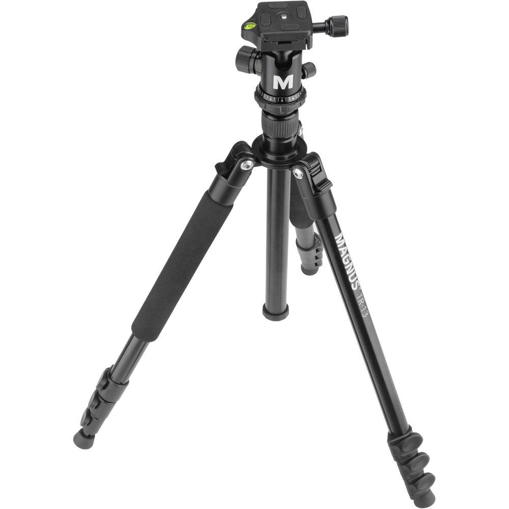 Magnus TR-13 Travel Tripod with Dual-Action Ball Head, Magnus, TR-13, Travel, Tripod, with, Dual-Action, Ball, Head