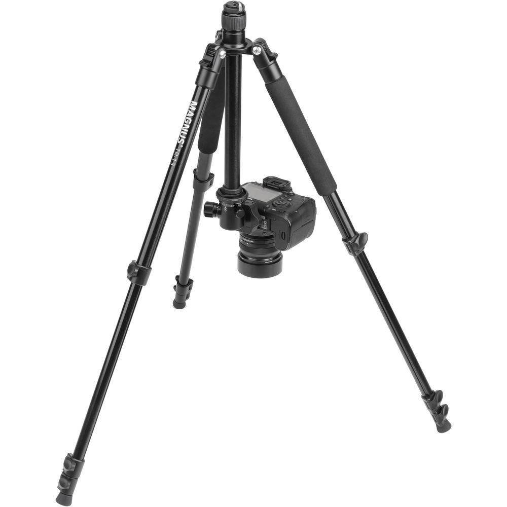 Magnus TR-13 Travel Tripod with Dual-Action Ball Head, Magnus, TR-13, Travel, Tripod, with, Dual-Action, Ball, Head