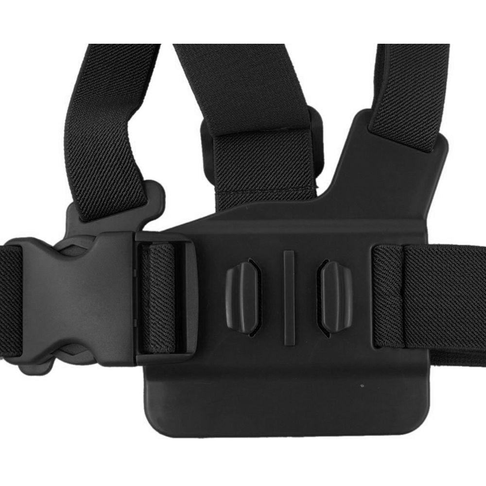 MegaGear Adjustable Chest Body Harness Belt Strap Mount for Select GoPro Cameras