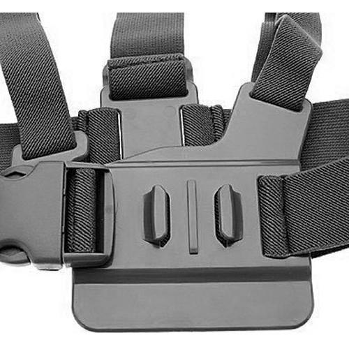 MegaGear Adjustable Chest Body Harness Belt Strap Mount for Select GoPro Cameras