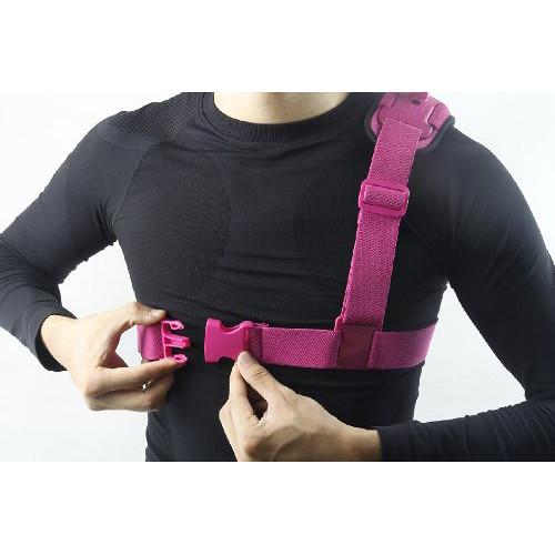 MegaGear Chest Shoulder Strap Mount for GoPro with Cleaning Cloth