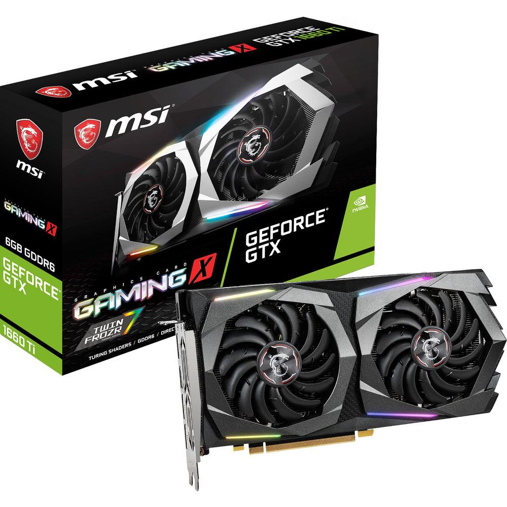 MSI GeForce GTX 1660 Ti GAMING X Graphics Card