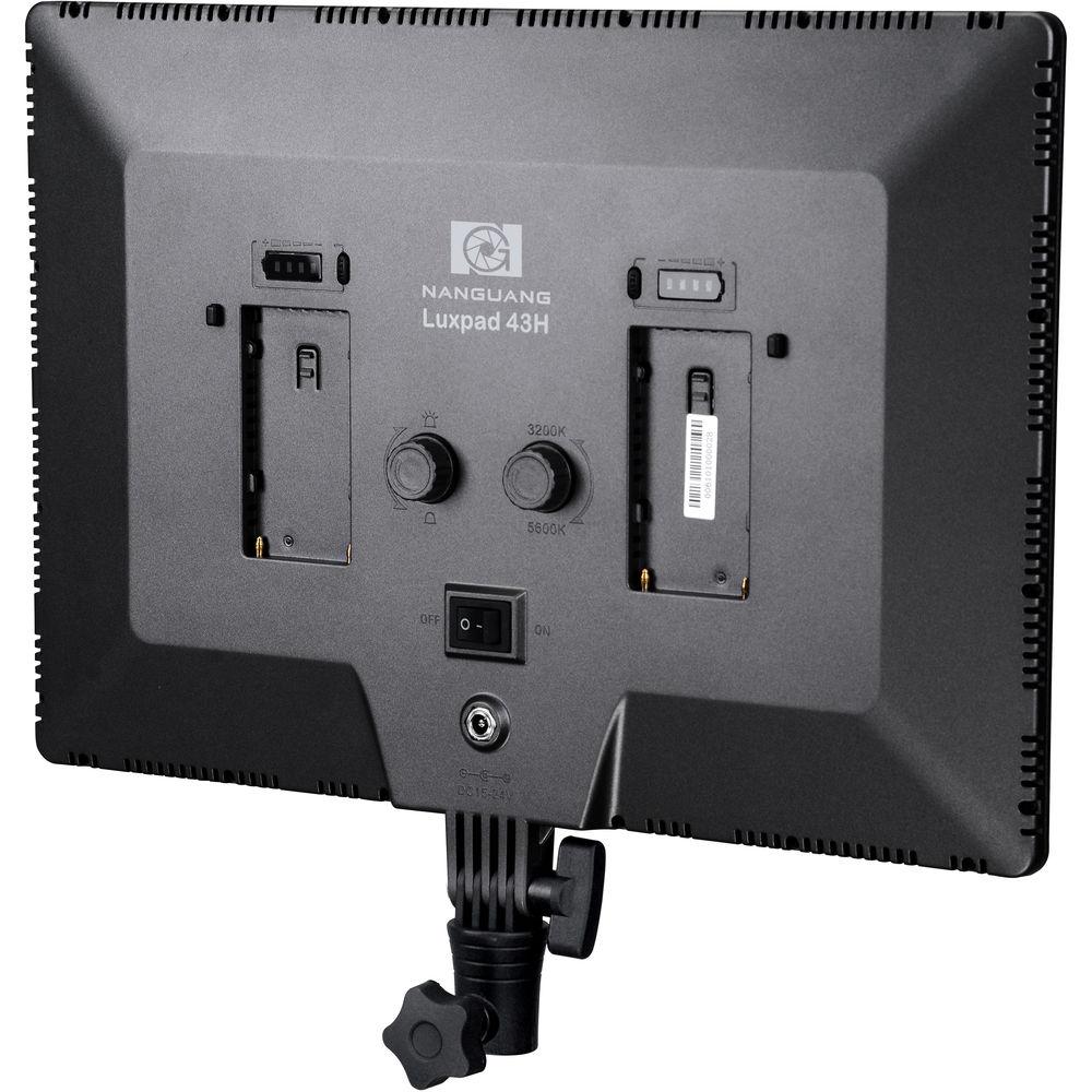 Nanguang Luxpad43H High Output, Bi-Color, Slim Soft Light LED Panel