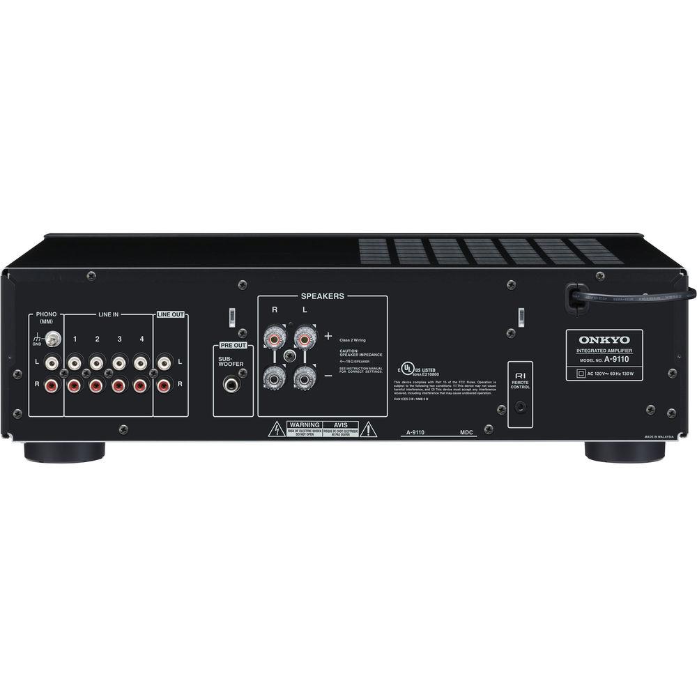 Onkyo A-9110 2-Channel 100W Home Theater Integrated Amplifier