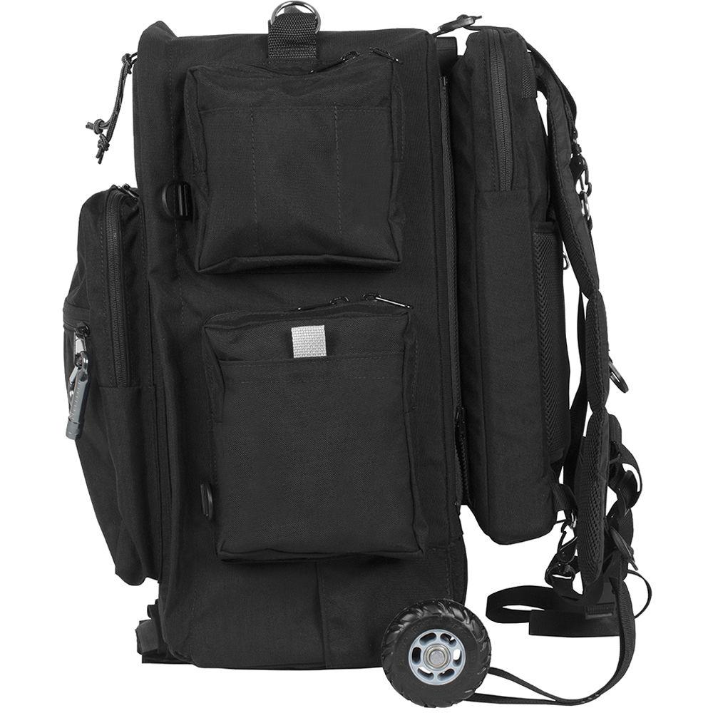 Porta Brace Lightweight Backpack with Off-Road Wheels for RED SCARLET