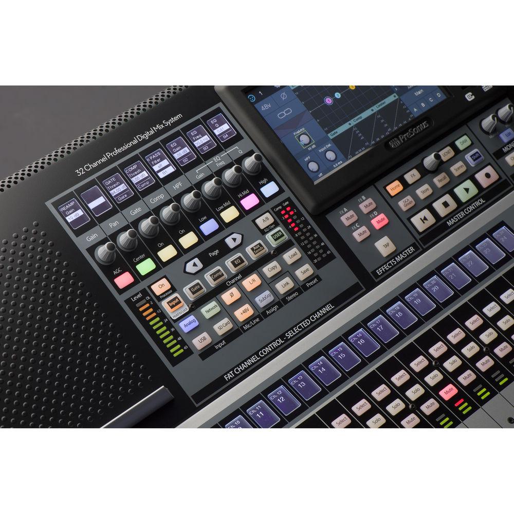 PreSonus StudioLive 32S Series III S 40-Channel Digital Mixer Recorder Interface