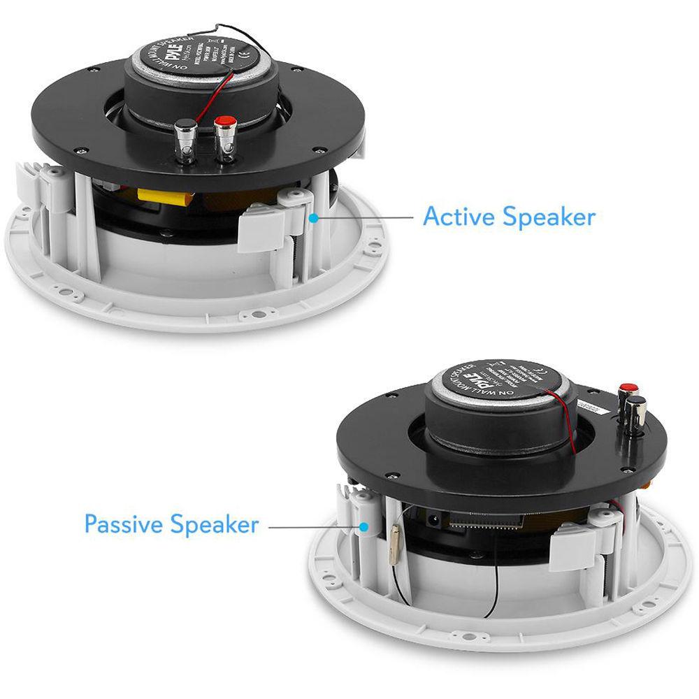 Pyle Pro 6.5" 270 Watt Peak In-Wall Ceiling Speaker with BT Wireless for Streaming