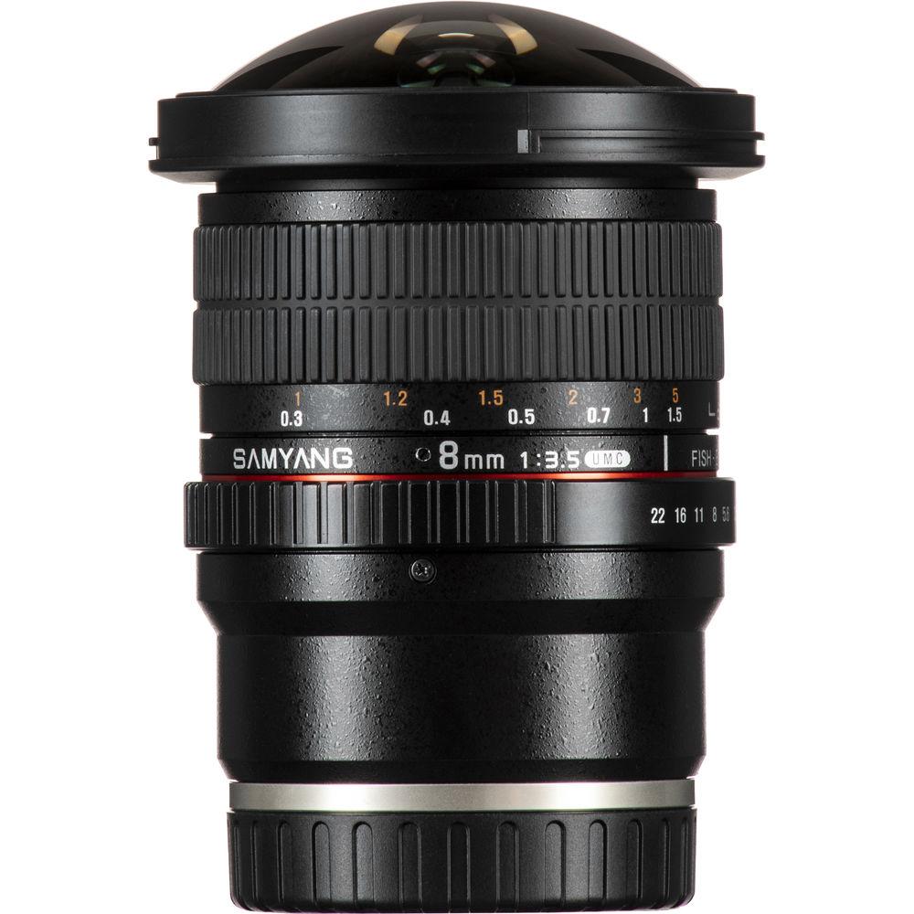 Samyang 8mm f 3.5 AS MC Fisheye CS II DH Lens for Sony E