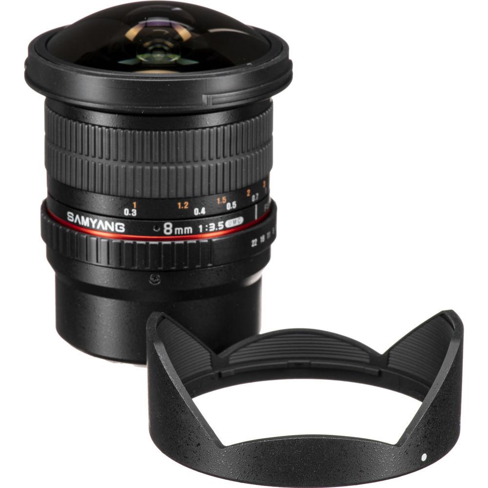 Samyang 8mm HD T3.8 HD Cine Lens for Micro Four Thirds Mount