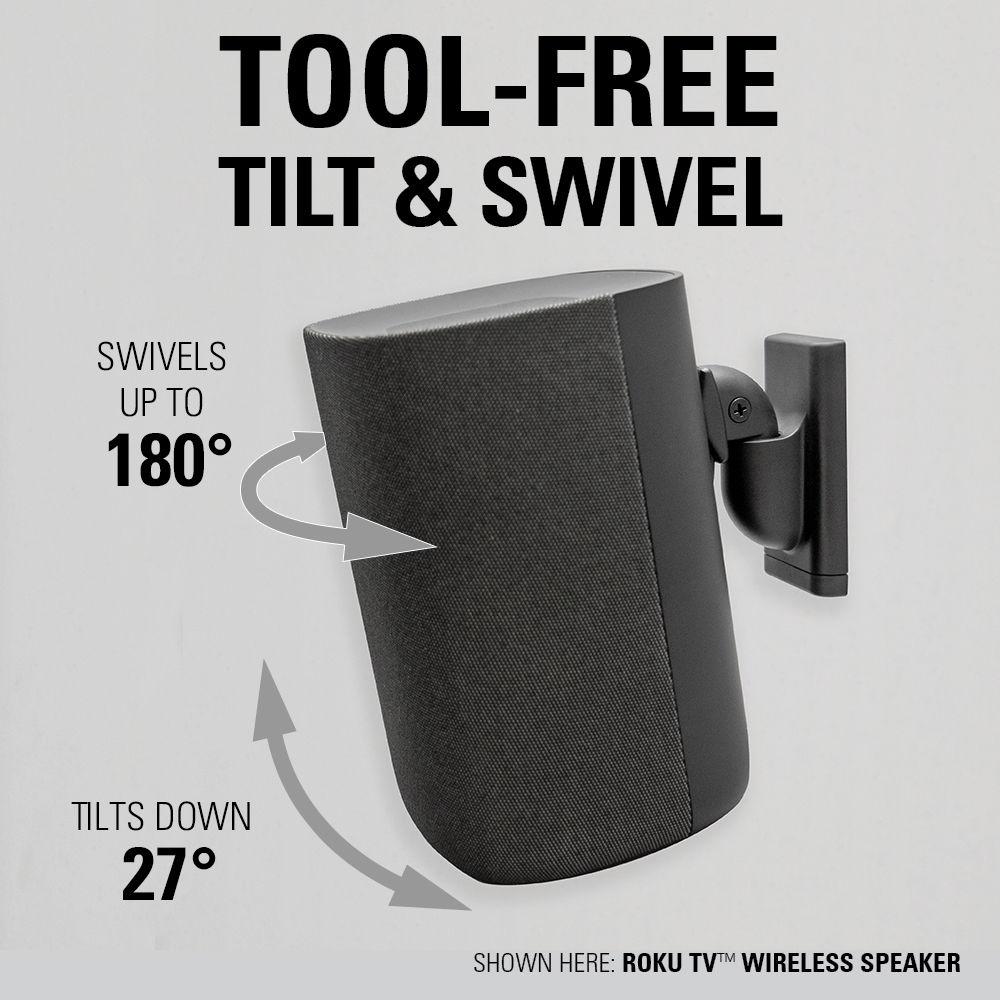 SANUS WSWMU2 Universal Speaker Wall Mounts