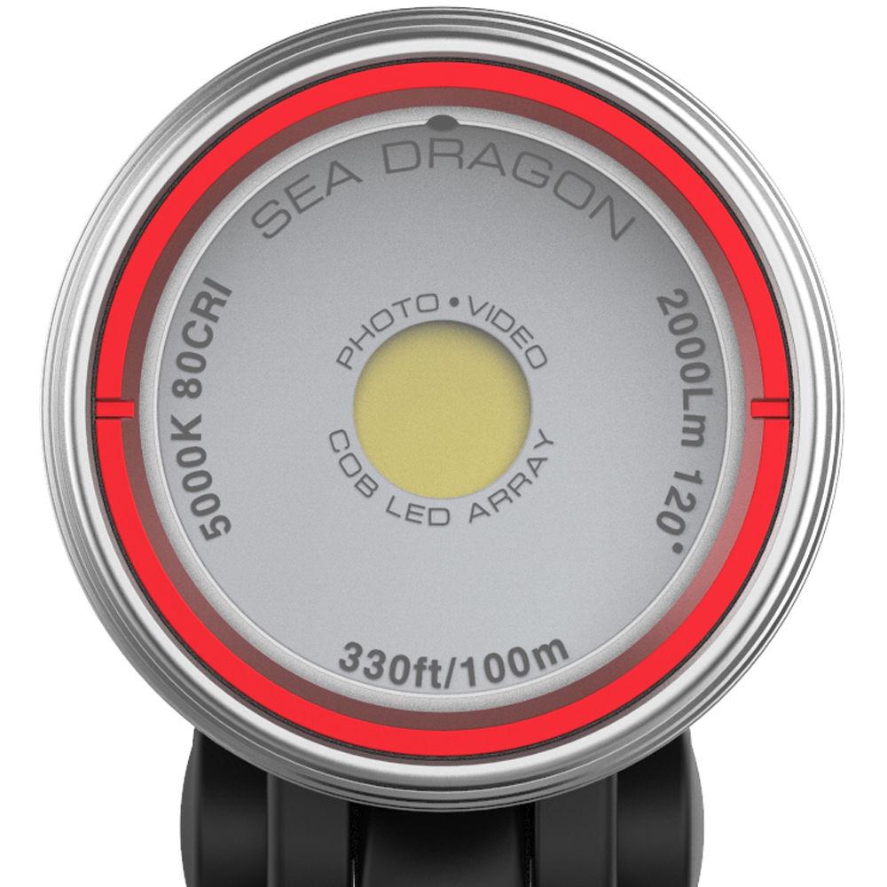 SeaLife Sea Dragon 2000F Photo-Video Dive Light Head