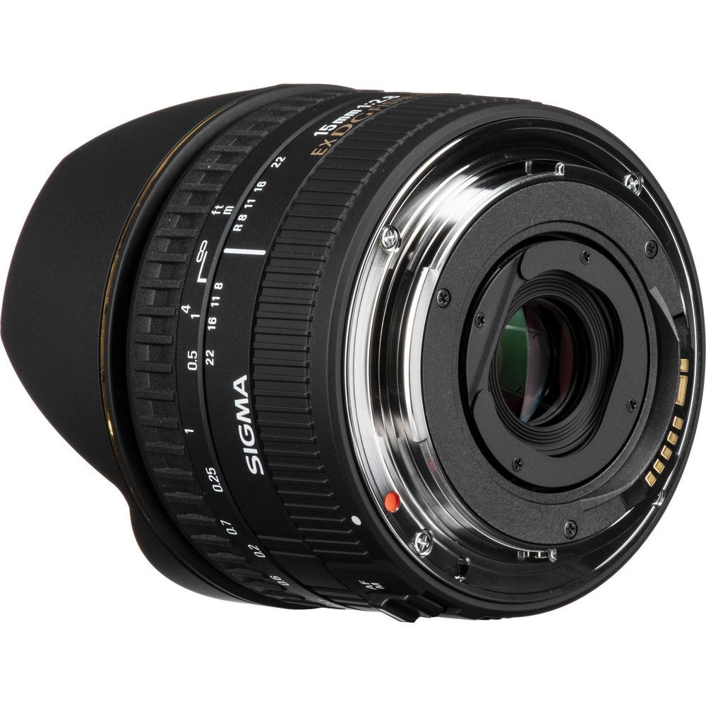 Sigma 15mm f 2.8 EX DG Diagonal Fisheye Lens for Canon EF