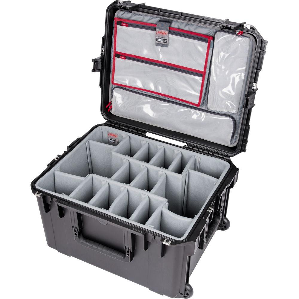 SKB iSeries 2217-12 Case with Think Tank Photo Dividers & Lid Organizer