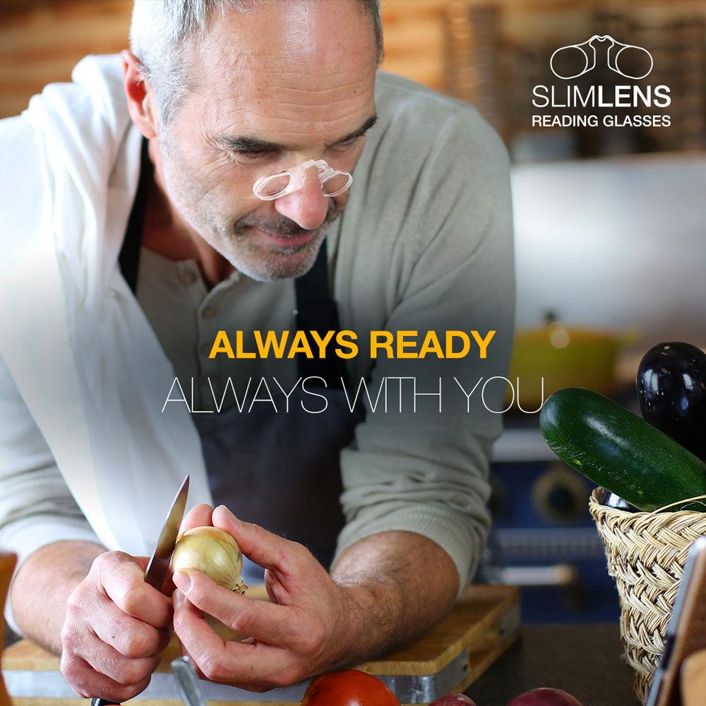 SLIMLENS Pince-Nez Style 3.0 DC Reading Glasses