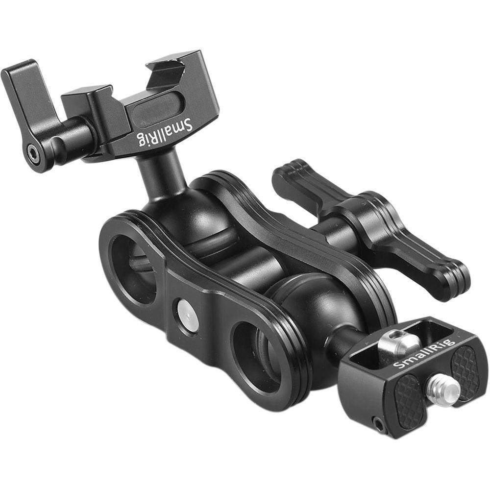 SmallRig Articulating Arm with 1 4"-20 Screw Ball Head and NATO Clamp Ball Head