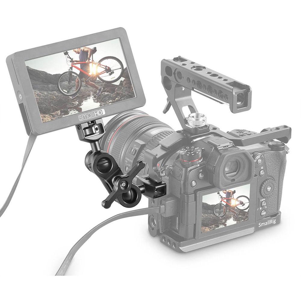 SmallRig Articulating Arm with 1 4"-20 Screw Ball Head and NATO Clamp Ball Head