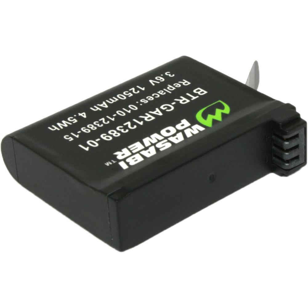 Wasabi Power Dual Charger with Two Batteries for Garmin VIRB Ultra 30