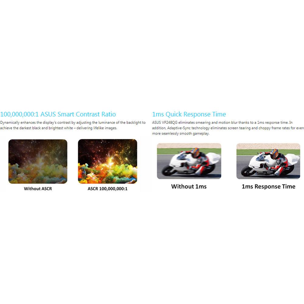 ASUS VP248QG 24" 16:9 FreeSync LCD Monitor