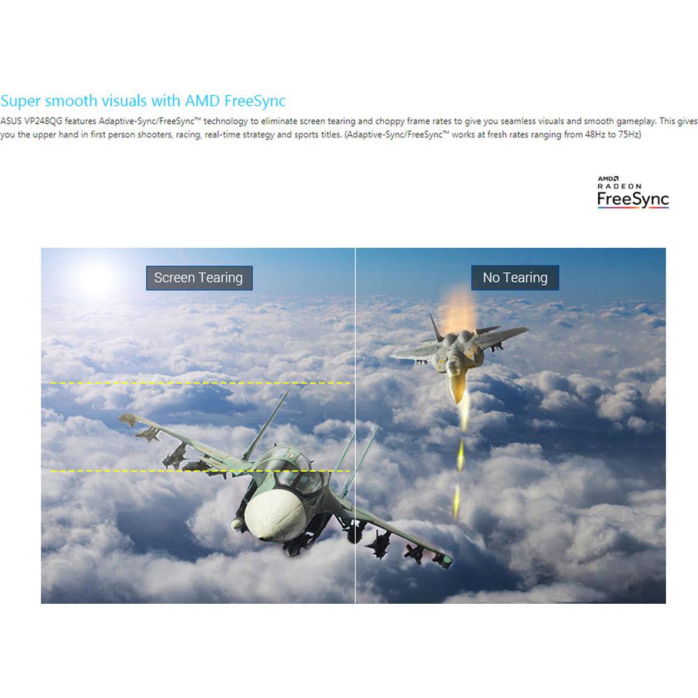 ASUS VP248QG 24" 16:9 FreeSync LCD Monitor