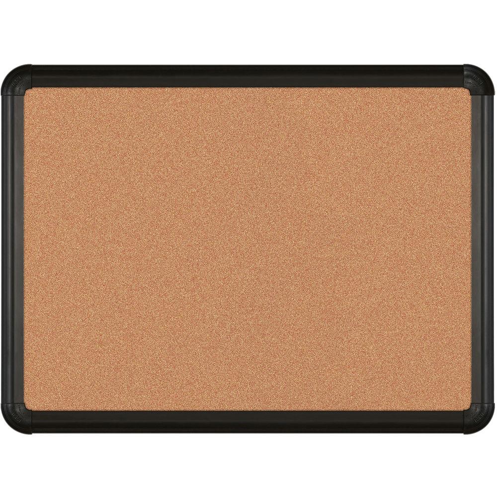 Best Rite Splash-Cork Tackboard with Black Presidential Trim