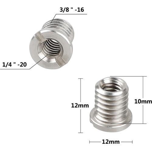 CAMVATE 1 4"-20 Female to 3 8"-16 Male Screw Adapter for Tripod