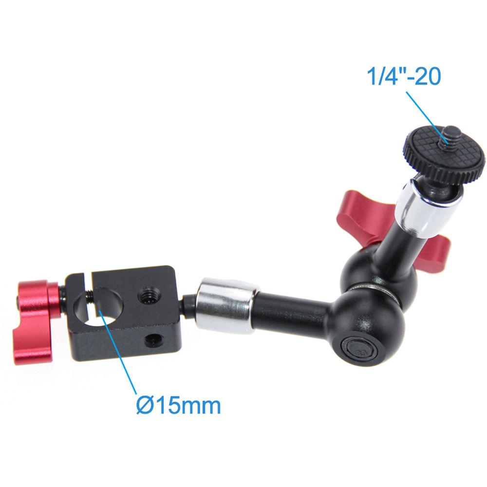 CAMVATE Articulating Magic Arm with 15mm Rod Clamp
