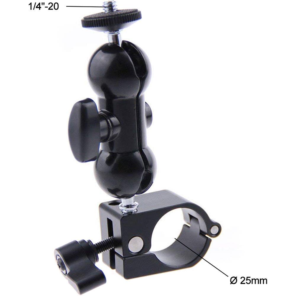 CAMVATE Swivel Arm with Monitor Mount and 25mm Rod Clamp