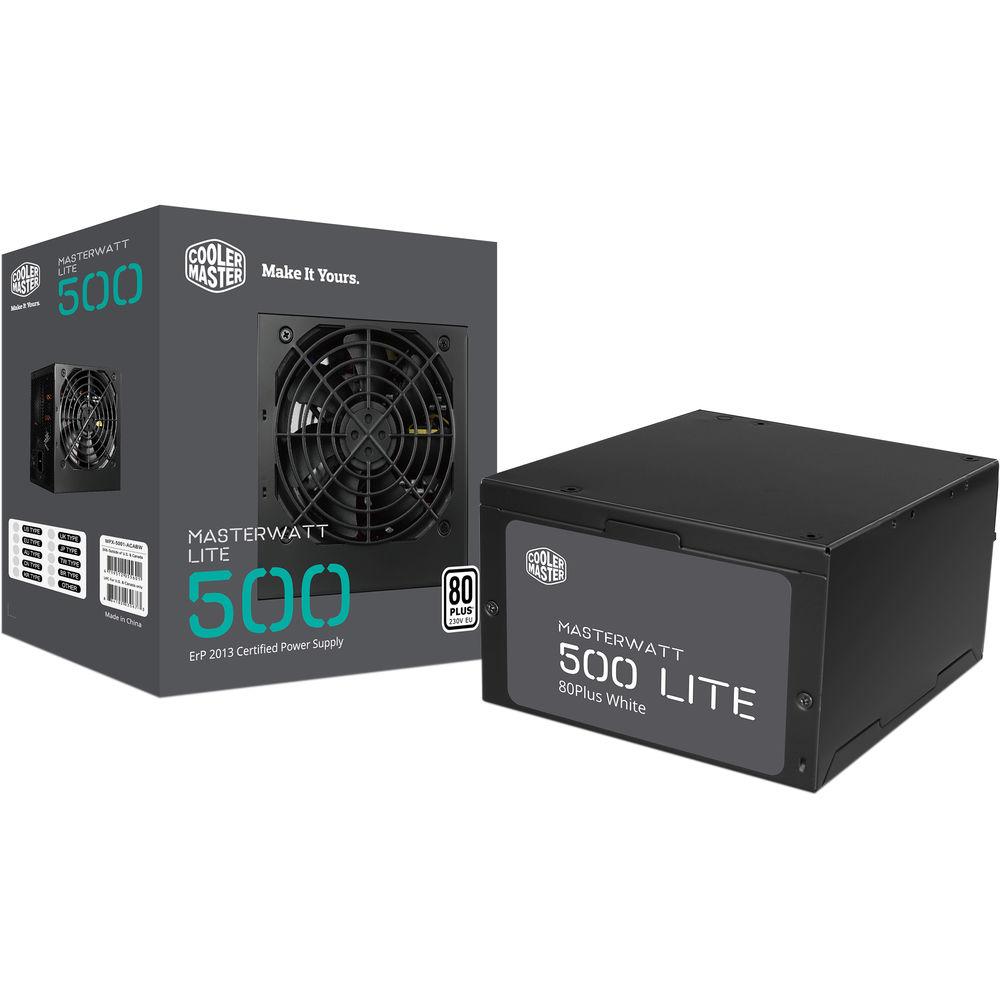 Cooler Master MasterWatt Lite 500 Full Range Power Supply Unit