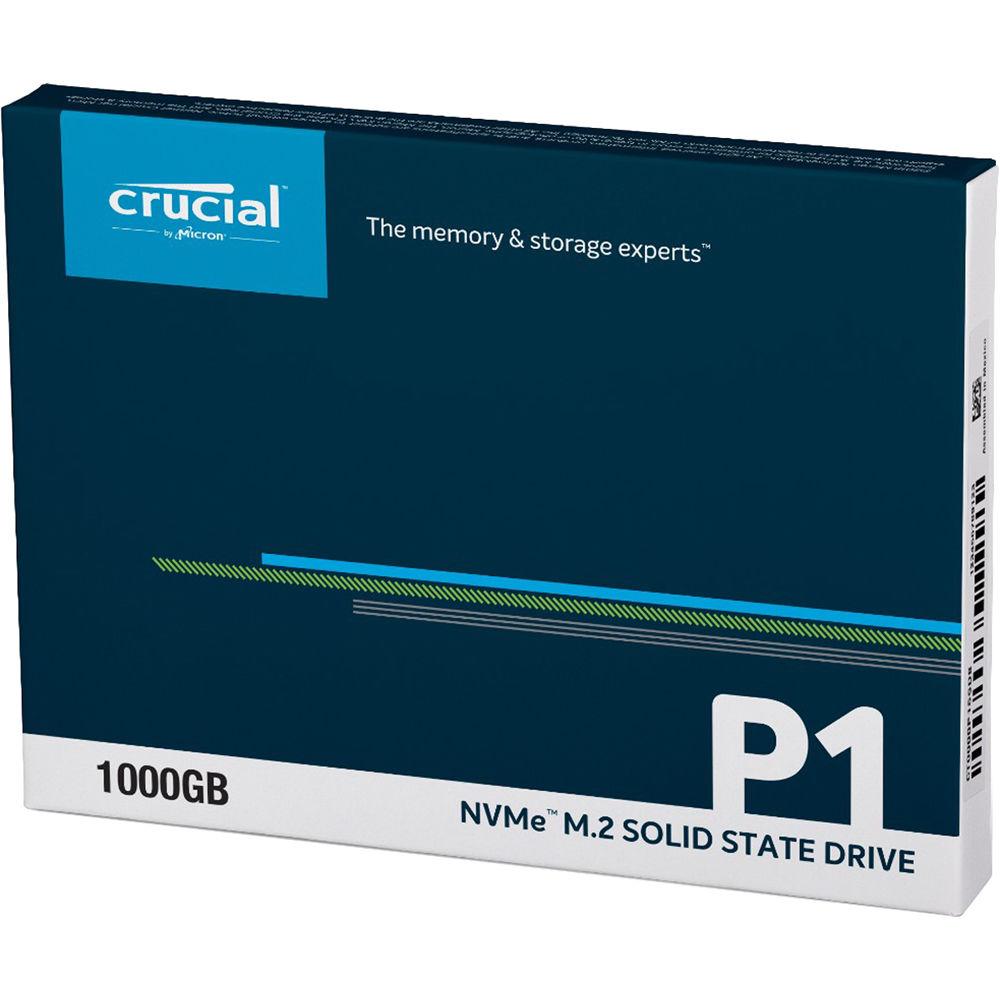 Crucial 1TB P1 NVMe M.2 Internal SSD