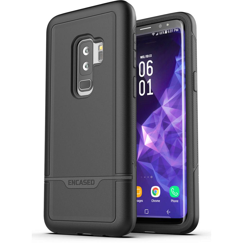 Encased Rebel Series Case with Belt Clip Holster for Samsung Galaxy S9