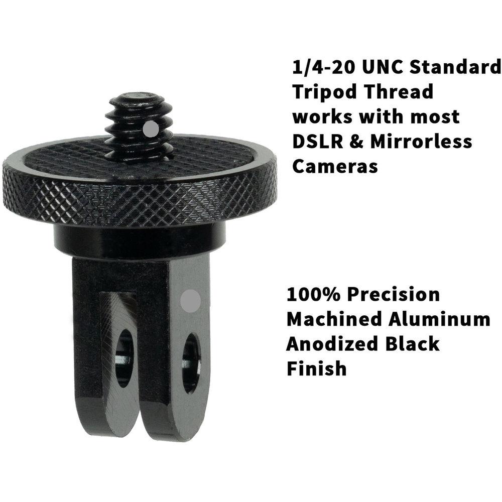 EVO Gimbals 1 4"-20 to 2-Prong Adapter