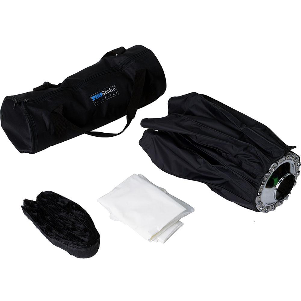 FotodioX EZ-Pro Foldable Beauty Dish Softbox Combo with 50-Degree Grid for Quantum Flashes