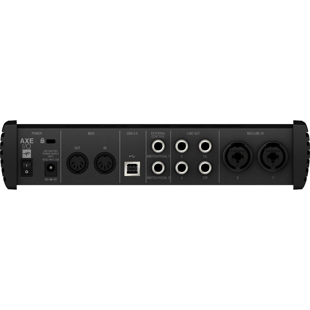 IK Multimedia AXE I O Audio Interface with Advanced Guitar Tone Shaping