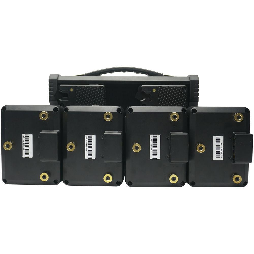 IndiPRO Tools Micro-Series 98 4-Battery Kit with Quad Pro Charger