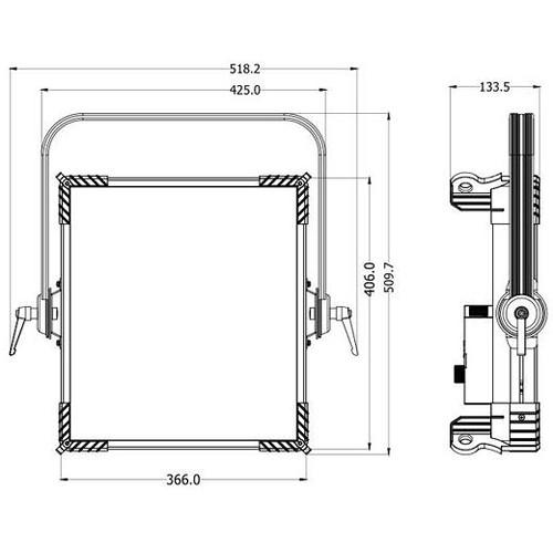 Intellytech Luma Cloud S-100 Bi-Color 100W Soft LED Panel