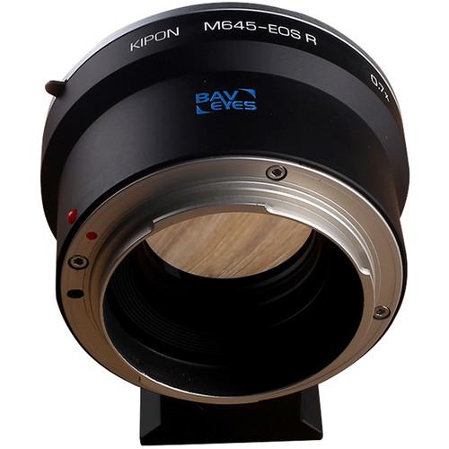 KIPON Baveyes Lens Mount Adapter for Mamiya 645-Mount Lens to Canon RF-Mount Camera
