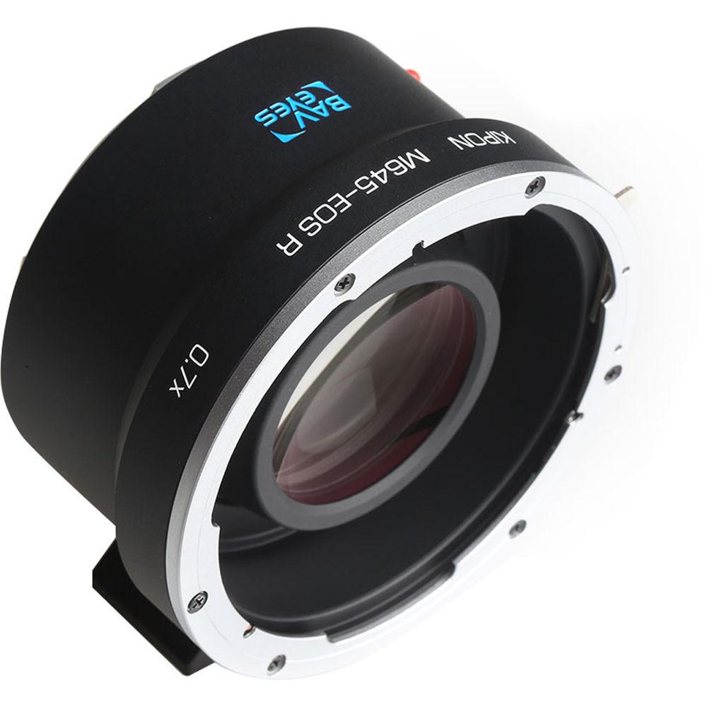 KIPON Baveyes Lens Mount Adapter for Mamiya 645-Mount Lens to Canon RF-Mount Camera