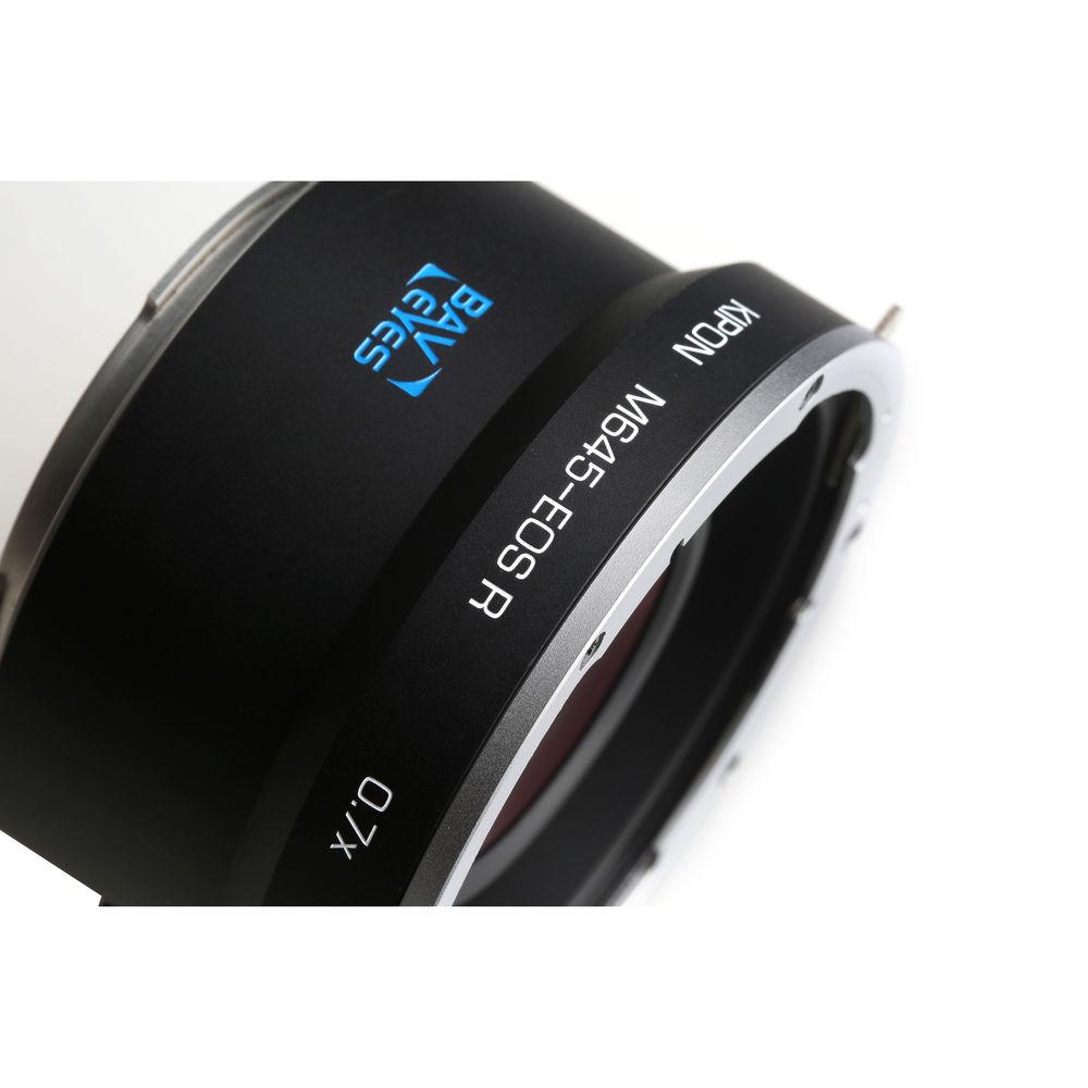 KIPON Baveyes Lens Mount Adapter for Mamiya 645-Mount Lens to Canon RF-Mount Camera