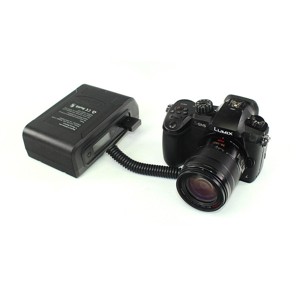 LanParte D-Tap to DMW-BLF19 Fixed Voltage Battery Pack for Select Panasonic Cameras