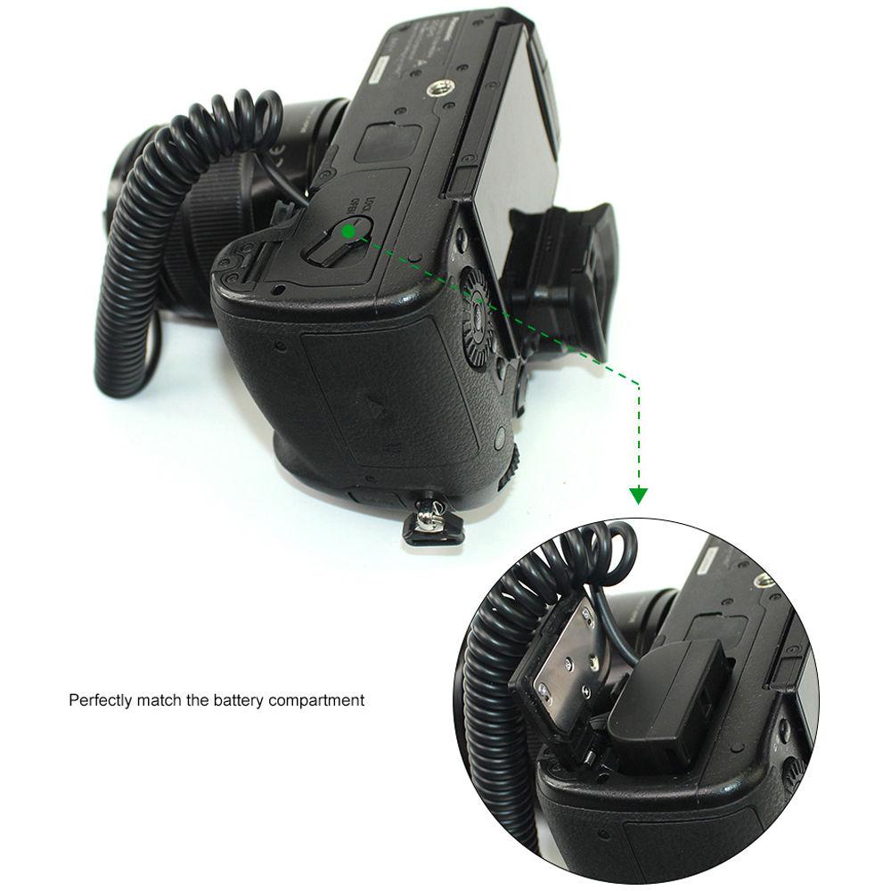 LanParte D-Tap to DMW-BLF19 Fixed Voltage Battery Pack for Select Panasonic Cameras