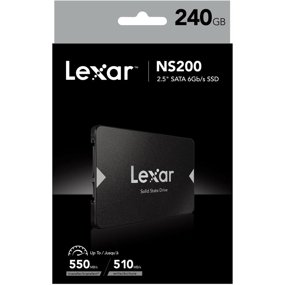 Lexar 240GB NS200 2.5" SATA III Internal SSD