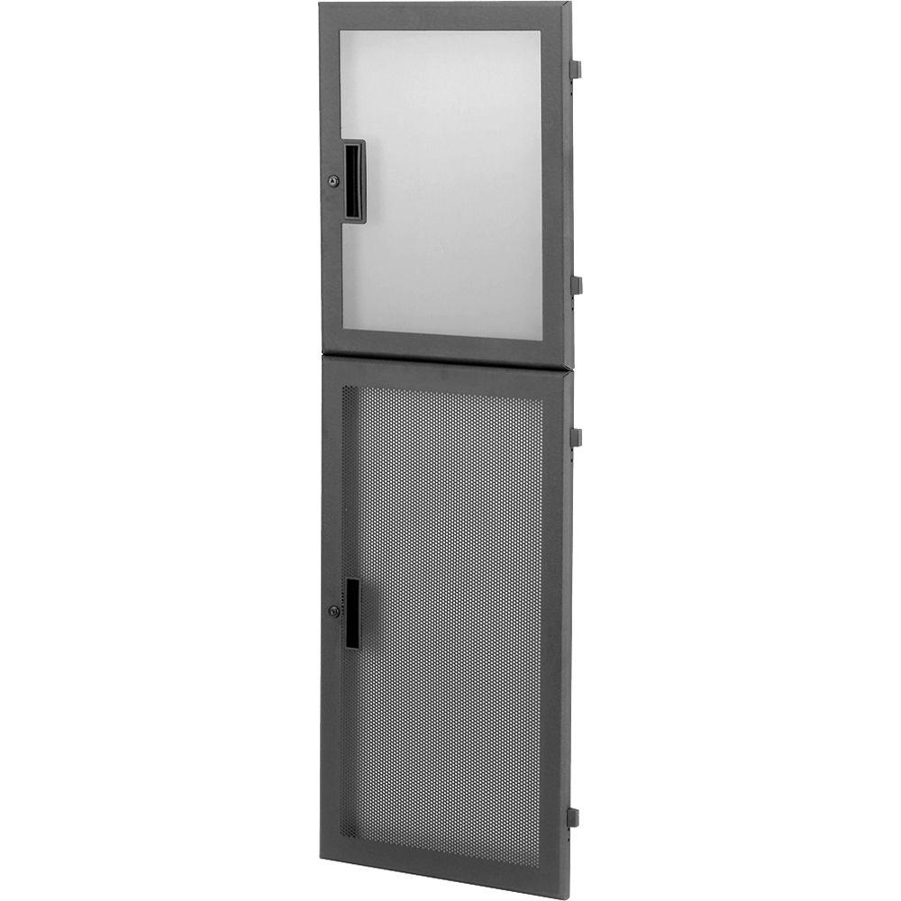 Lowell Manufacturing Door-Dual Frame-35U Black