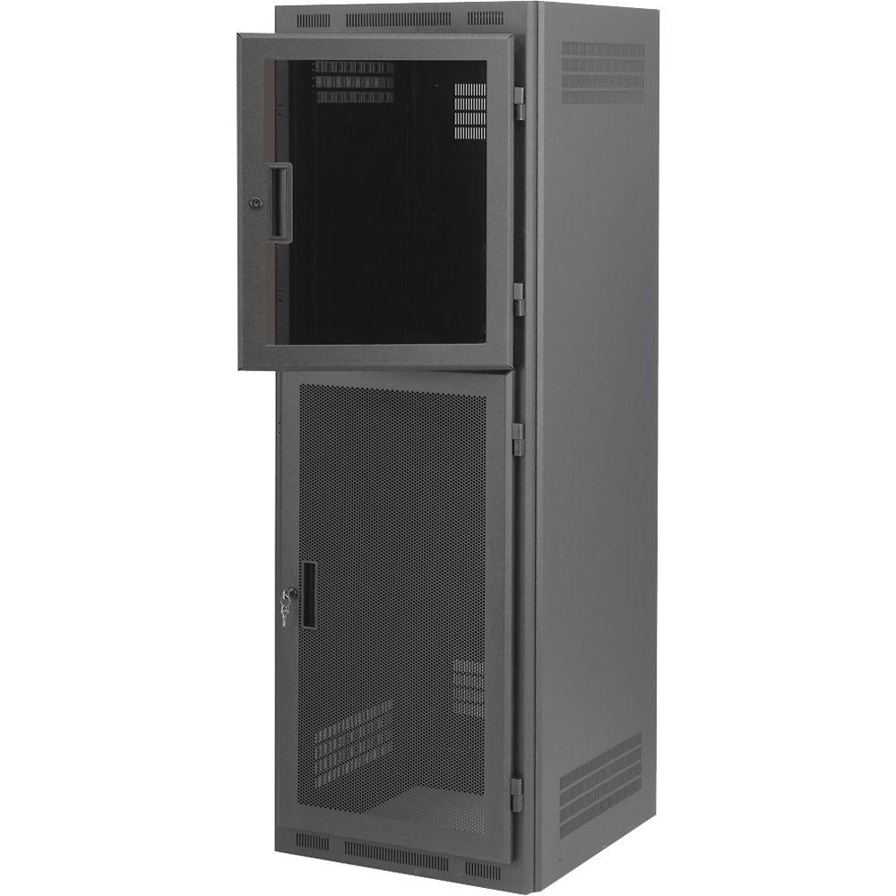 Lowell Manufacturing Door-Dual Frame-35U Black