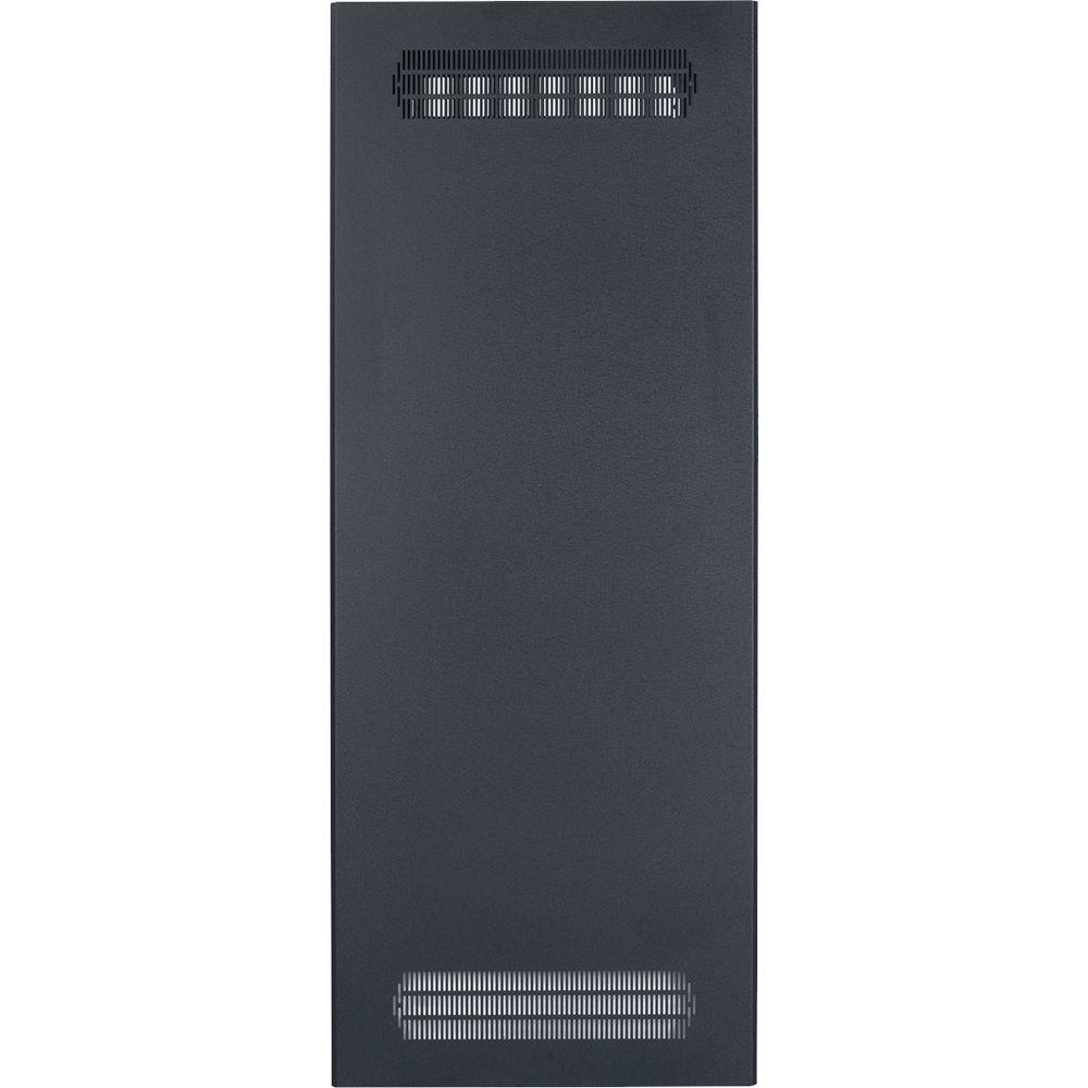 Lowell Manufacturing Rack-Enclosed-35U, 27" Deep, 1-Pair Adustable Rails, Rear Door