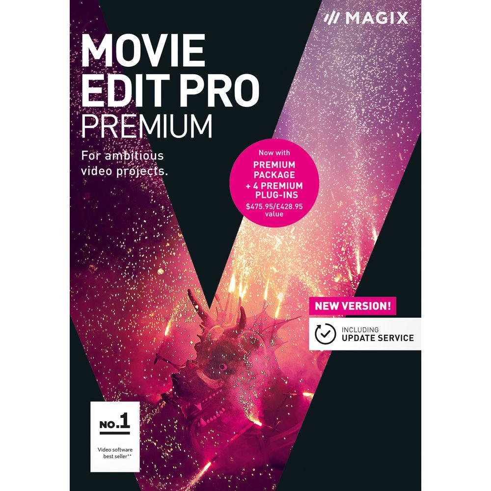 MAGIX Entertainment Movie Edit Pro Premium Software - EDU Site License 100
