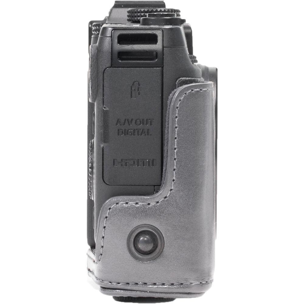 MegaGear PU Leather Camera Case and Strap for Canon PowerShot G16