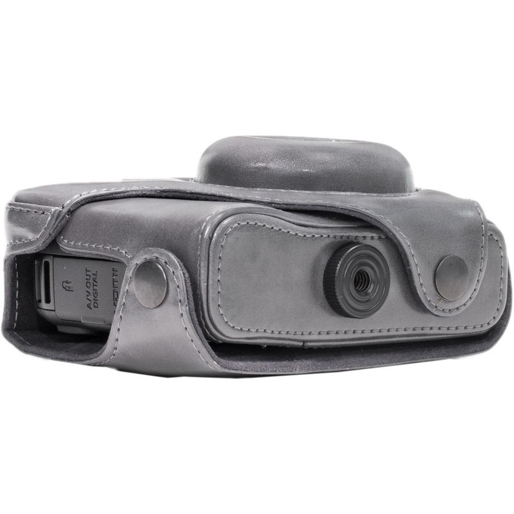 MegaGear PU Leather Camera Case and Strap for Canon PowerShot G16