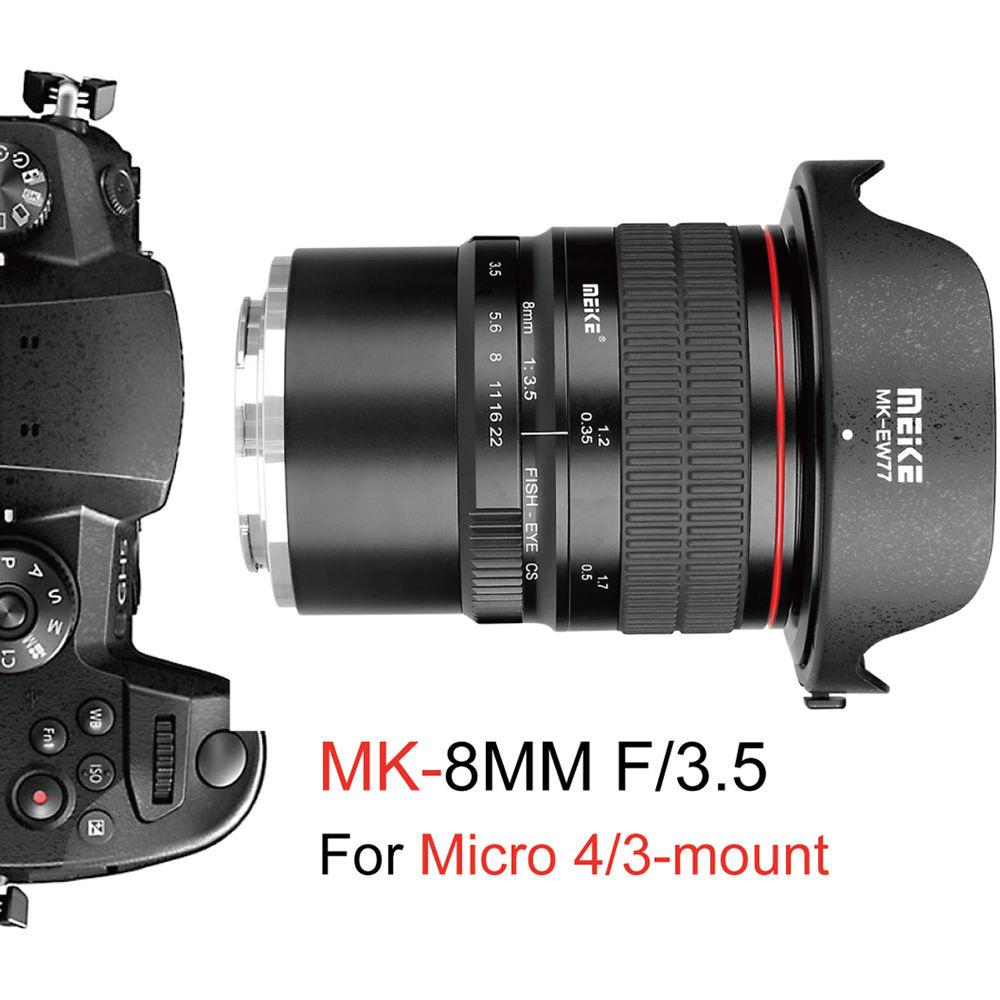 Meike MK-8mm f 3.5 Fisheye Lens for Micro Four Thirds