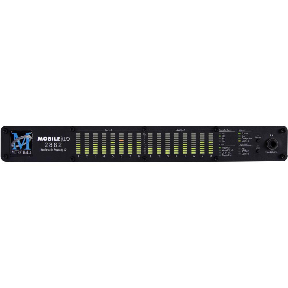 Metric Halo 2882 3d Software-Controlled USB Type-C Audio Interface with 8 Preamps & DSP